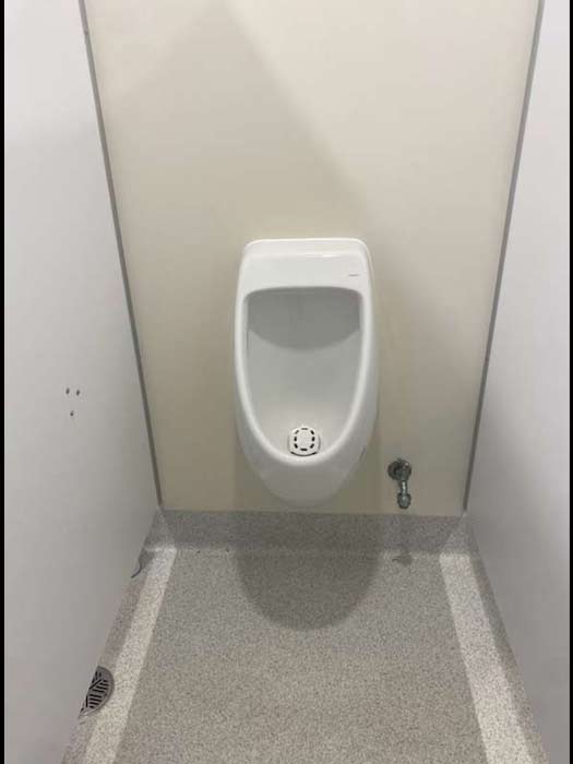 Workplace Plumbing - Urinal install and maintenance.